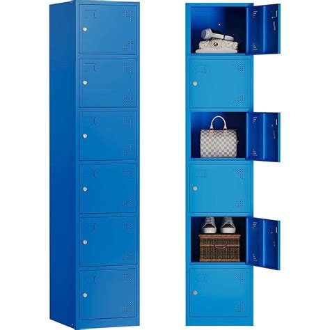 steel box locker 6 tier|metal locker cabinet home depot.